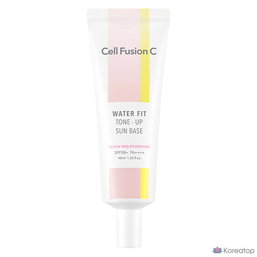 Солнцезащитный крем CELL FUSION C Water Fit Tone-Up Sun Base SPF50+ PA++++, 40 мл, 1 шт.