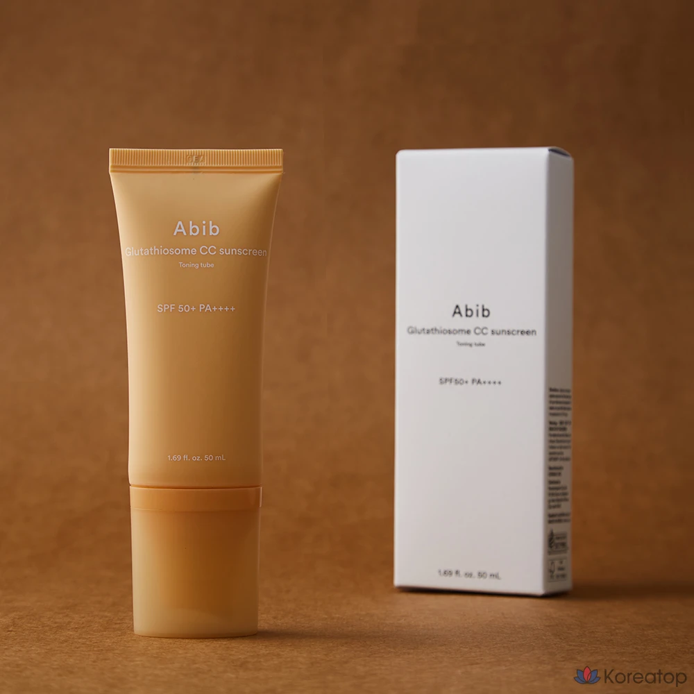 Солнцезащитный крем Abib Glutathione Zone CC Cream Toning Tube, 50 мл, 1 шт.