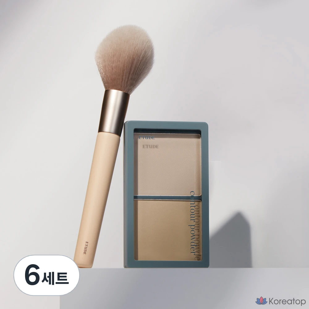 Набор для контуринга Etude House Play 101 Stick Shadow Set (Light On + Tone & Tone), 5 г x 2 шт. + кисть для скул, 6 шт.