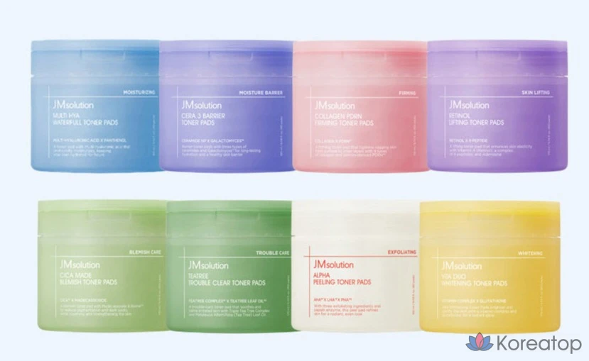 Тонер-пэды JM Solution Vita Duo Whitening Toner Pad, 170 мл, 100 шт.