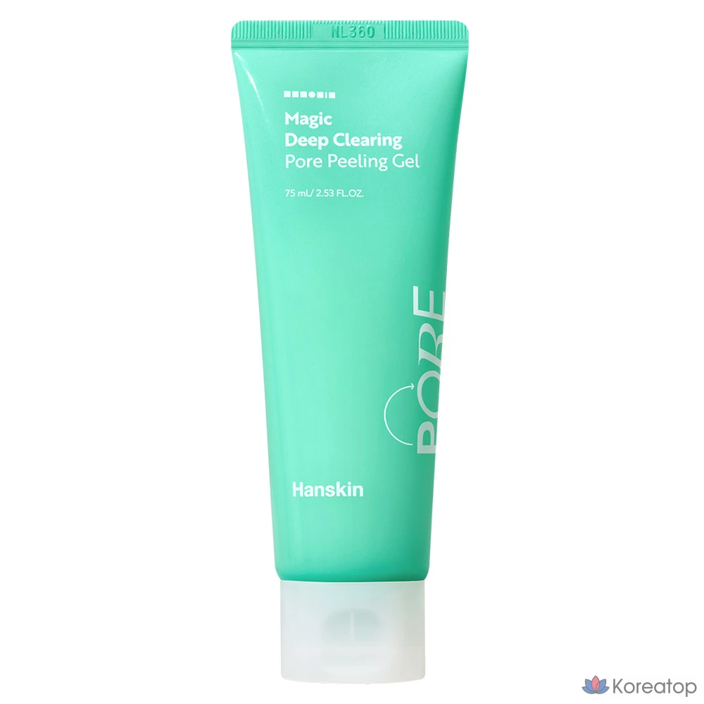 Пилинг-гель HANSKIN Magic Deep Clearing Pore Peeling Gel, 75 мл, 1 шт.