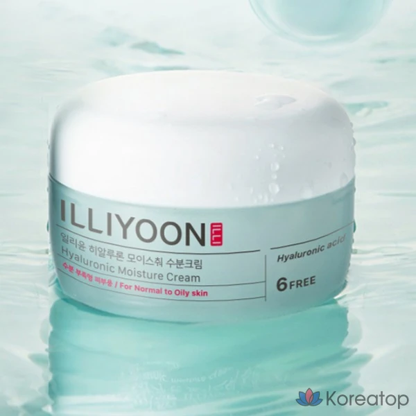Увлажняющий крем ILLIYOON Hyaluron Moisture Cream, 100 мл, 1 шт.