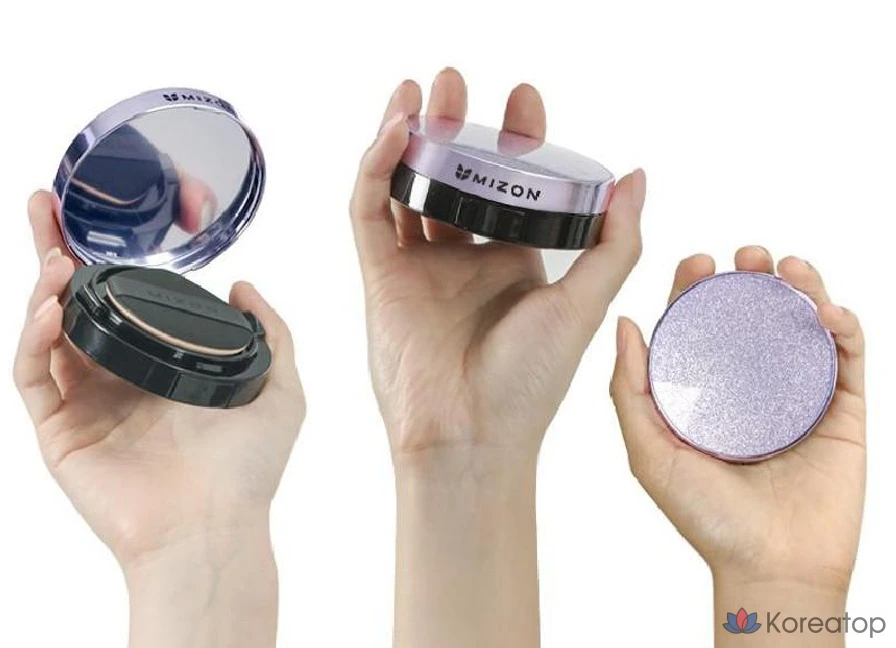Кушон Mizon Vegan Collagen Essence Mesh Cushion, оттенок 21, 15 г, 2 шт.