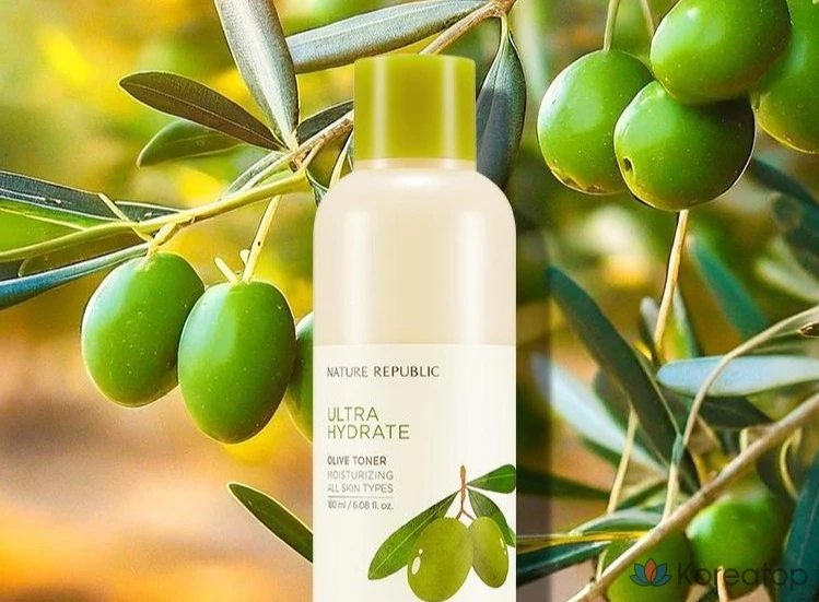 Тонер Nature Republic So Moisture Olive Toner, 180 мл, 1 шт.