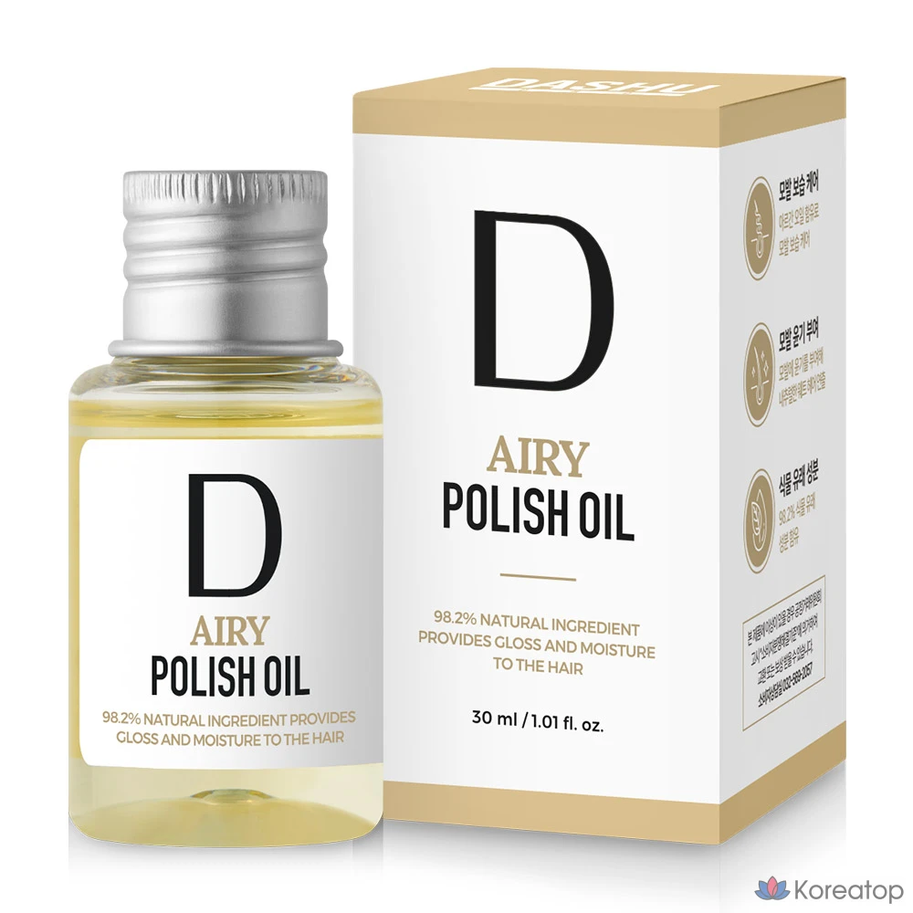 Масло для волос DASHU Pro Airy Polish Hair Oil, 30 мл, 1 шт.