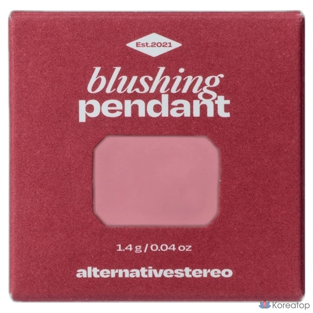Бальзам для губ ALTERNATIVE STEREO Blushing Pendant Velvet Balm, оттенок V6 Lady Shoe, 1.4 г, 1 шт.