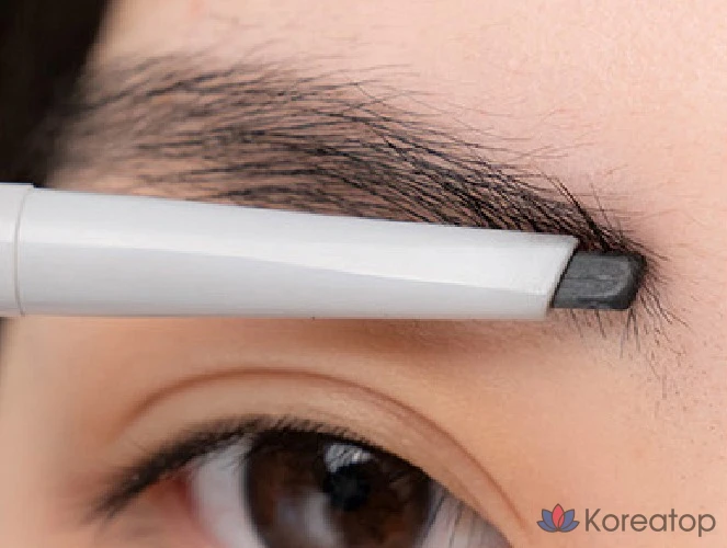 Карандаш для бровей ROM&ND Han All Flat Auto Brow Pencil, оттенок C2 Grace Top, 0.17 г, 1 шт., фото 9