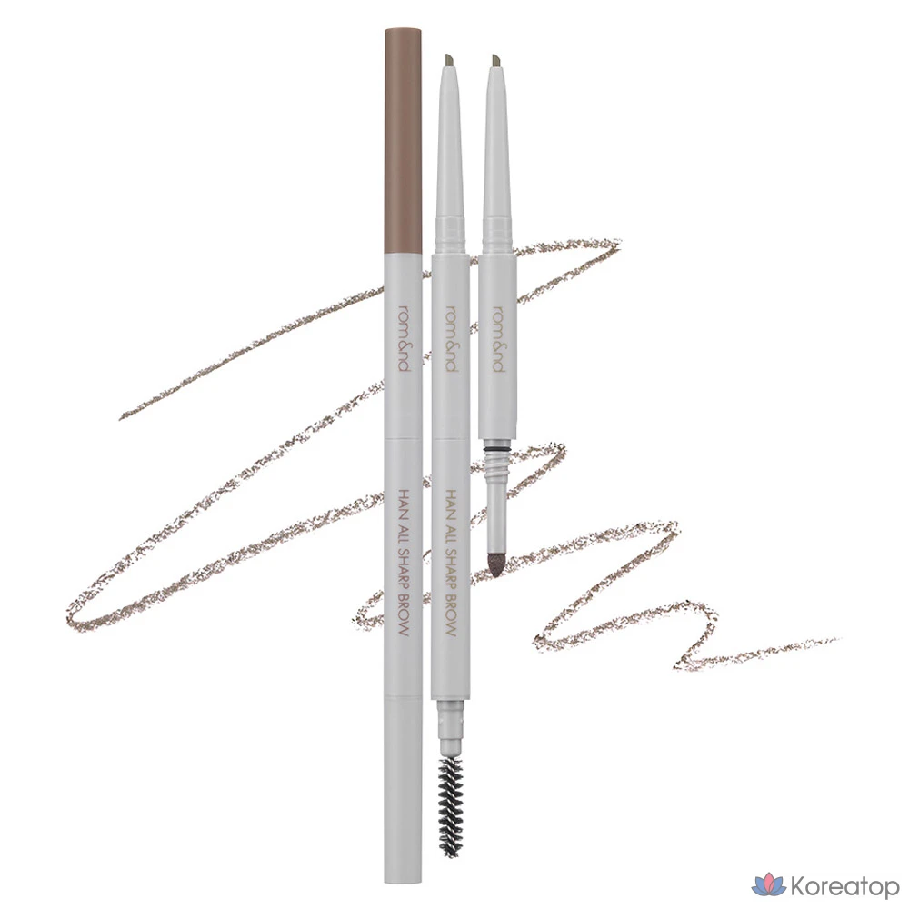 Карандаш для бровей ROM&ND Han All Sharp Brow, оттенок C3 Modern Beige, 1 шт.