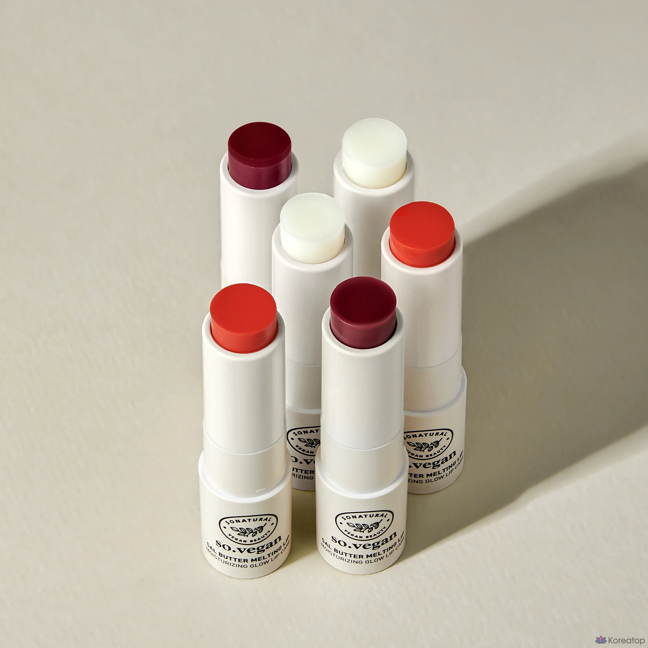 Бальзам для губ So Vegan Sal Butter Melting Lip Balm, оттенок 02 Clear Peach, 3.8 г, 1 шт., фото 4
