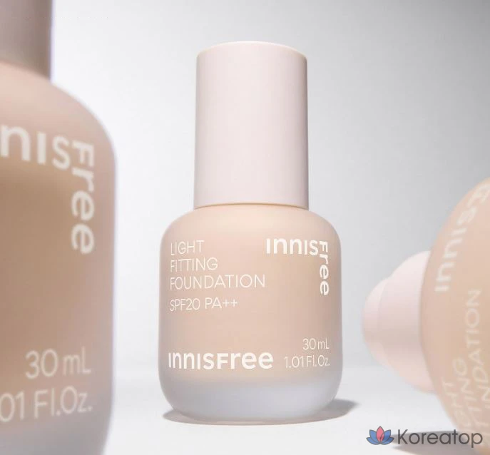 Фундамент Innisfree Light Fitting Foundation, оттенок 23N Ginger, 30 мл, 1 шт., фото 3