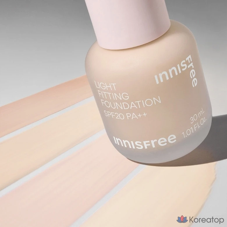 Фундамент Innisfree Light Fitting Foundation, оттенок 23N Ginger, 30 мл, 1 шт., фото 4