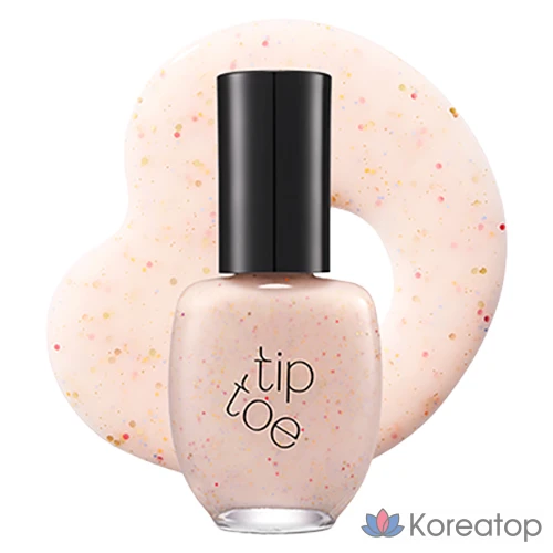 Лак для ногтей Tip Toe Giocoso Nail Polish, оттенок 507 Sour Cream, 10 мл, 1 шт.