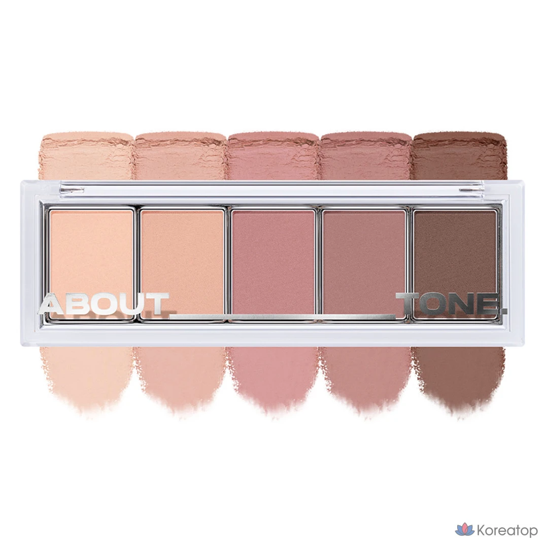 Тени для век ABOUT TONE Return to Basic Shadow Palette, оттенок 04, 8 г, 1 шт.