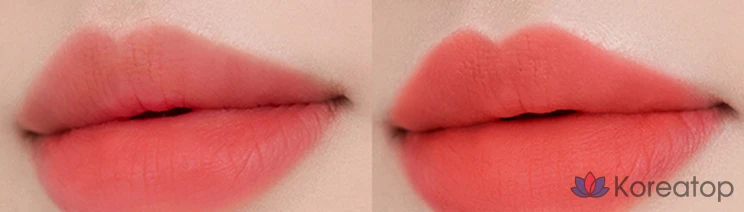 Тинт для губ ROM&ND Blur Fudge Tint, оттенок 09 Coral Jubilee, 1 шт., фото 3