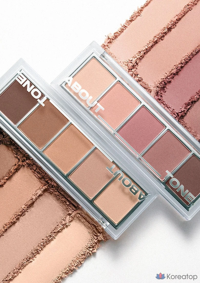 Тени для век ABOUT TONE Return to Basic Shadow Palette, оттенок 04, 8 г, 1 шт., фото 5