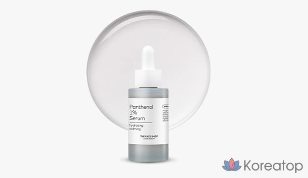Сыворотка The Face Shop Ultimate Panthenol 1% Hydrating Calming Serum, 30 мл, 1 шт.