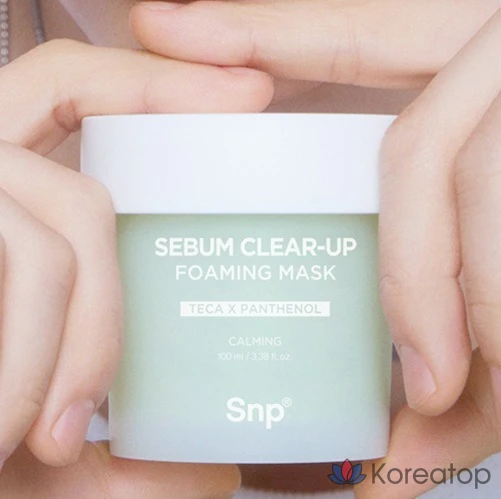 Пенка для умывания SNP Pore Clear Bubble Mask, 100 мл, 1 шт.