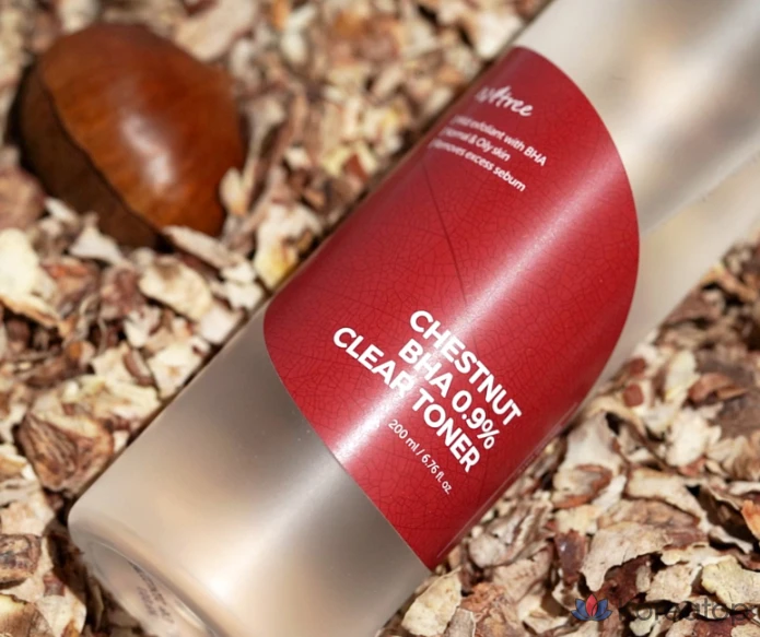 Тонер Isntree Chestnut BHA 0.9% Clear Toner, 200 мл, 1 шт.