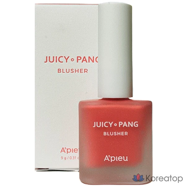 Румяна A'Pieu Juicy Pang Water Blusher, оттенок PK04, 8 г, 1 шт.