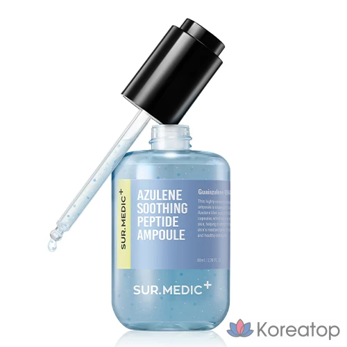 Ампульная сыворотка SUR.MEDIC+ Azulene Soothing Peptide Ampoule, 80 мл, 1 шт.