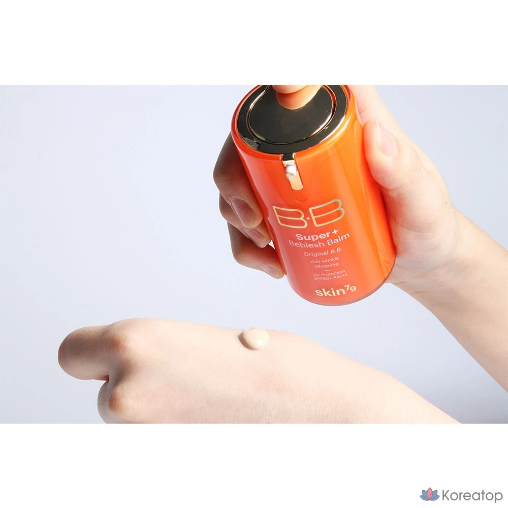 Бальзам для губ Skin79 Super Plus Blemish Balm Orange BB SPF50+, 1 шт., фото 8