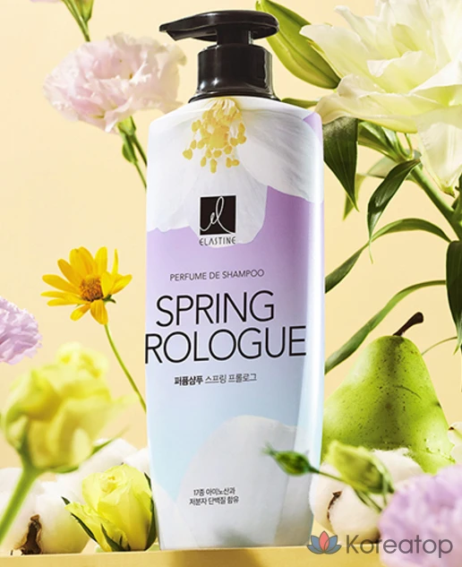 Шампунь Elastine Perfume de Shampoo Spring Prologue Iris &amp; Musk, 600 мл, 1 шт.