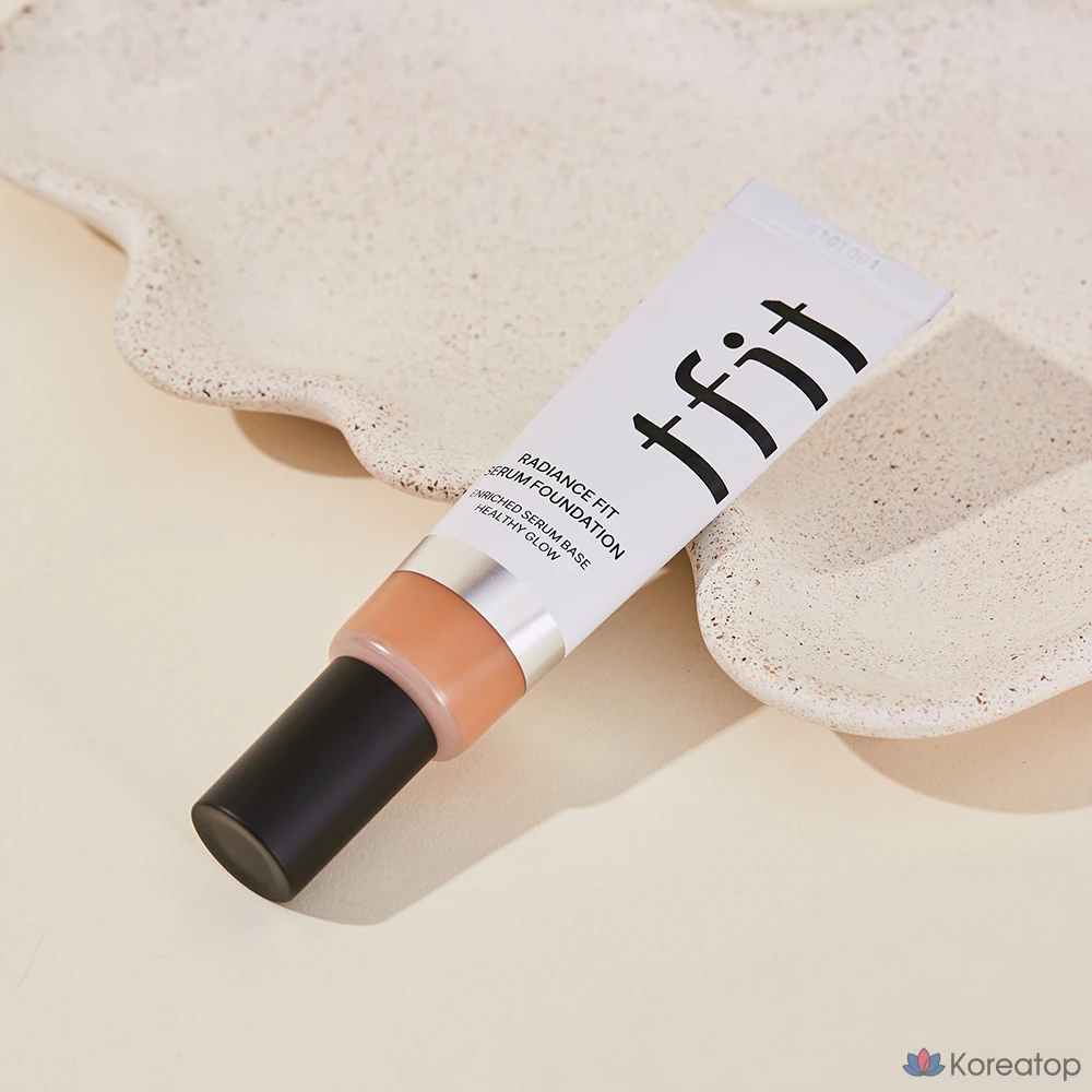 Тональная основа TFIT Radiance Fit Serum Foundation, оттенок N06 Hazel, 30 г, 1 шт., фото 6