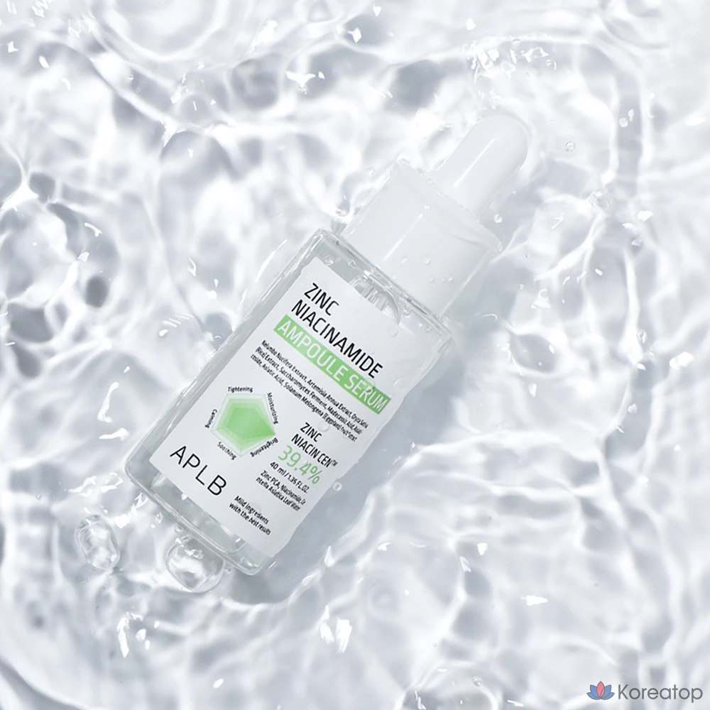 Ампульная сыворотка APLB Zinc Niacinamide Ampoule Serum, 40 мл, 1 шт.