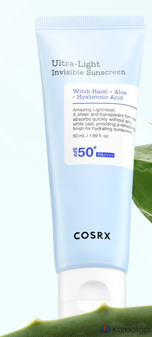 Солнцезащитный крем COSRX Ultra Light Invisible Sun Serum SPF50+ PA++++, 50 мл, 1 шт.