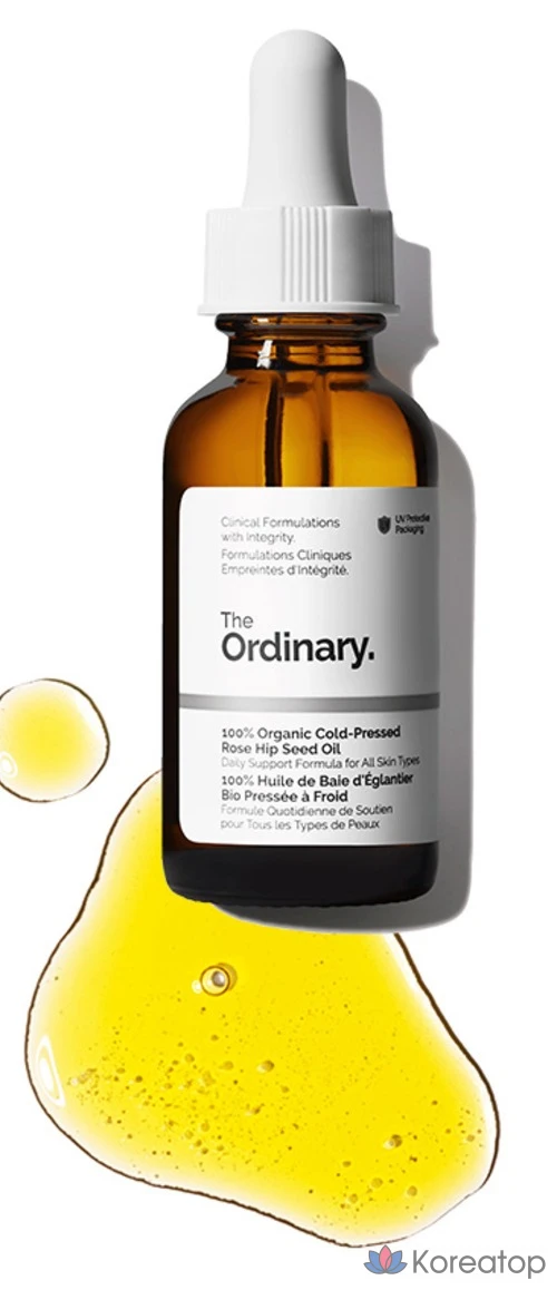 Масло для лица The Ordinary Cold Pressed Rose Hip Seed Oil, 30 мл, 1 шт.