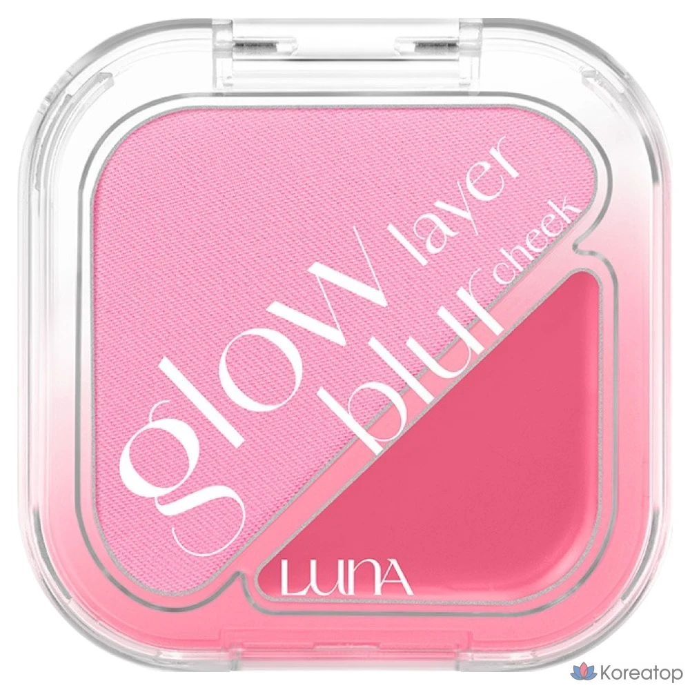 Румяна Luna Glow Layer Blur Cheek, оттенок 11 Pink Lollipop, 8.5 г, 1 шт.