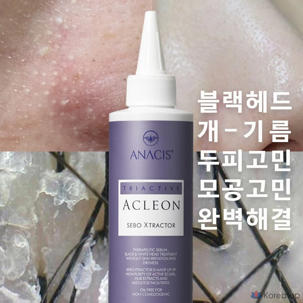 Ампульная сыворотка ANACIS Acleon Blackhead Pore Softening Ampoule 2 Types, 215 мл, 1 шт.