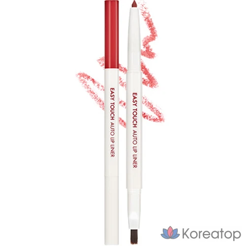 Автоматический карандаш для губ Tony Moly Easy Touch Auto Lipliner, оттенок 03 Red, 0.2 г, 1 шт.