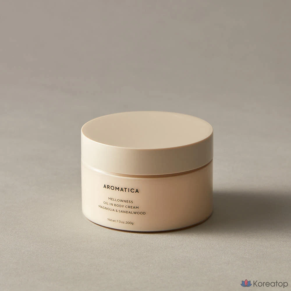 Увлажняющий крем для тела Aromatica Mellowness Oil in Body Cream Magnolia Sandalwood, 200 г, 1 шт.