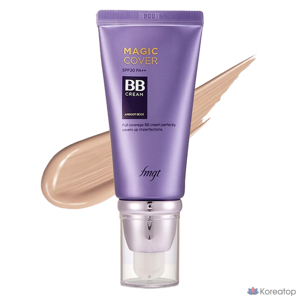 BB-крем FMGT Magic Cover BB Cream SPF20 PA++, оттенок V203 Natural Beige, 45 мл, 1 шт.