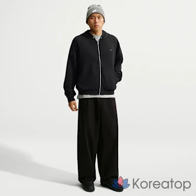 Худи на молнии мужской Nike Club Oversized Fleece Full Zip Reversible Hoodie, фото 4