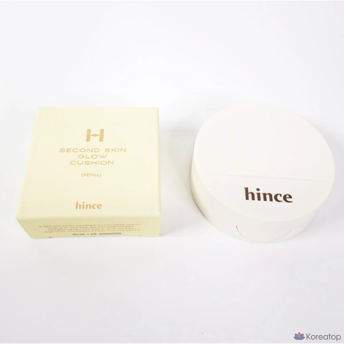Кушон Hince Second Skin Glow Cushion (Semi-Glow Pearl Cushion), оттенок 17 Porcelain, 1 шт.