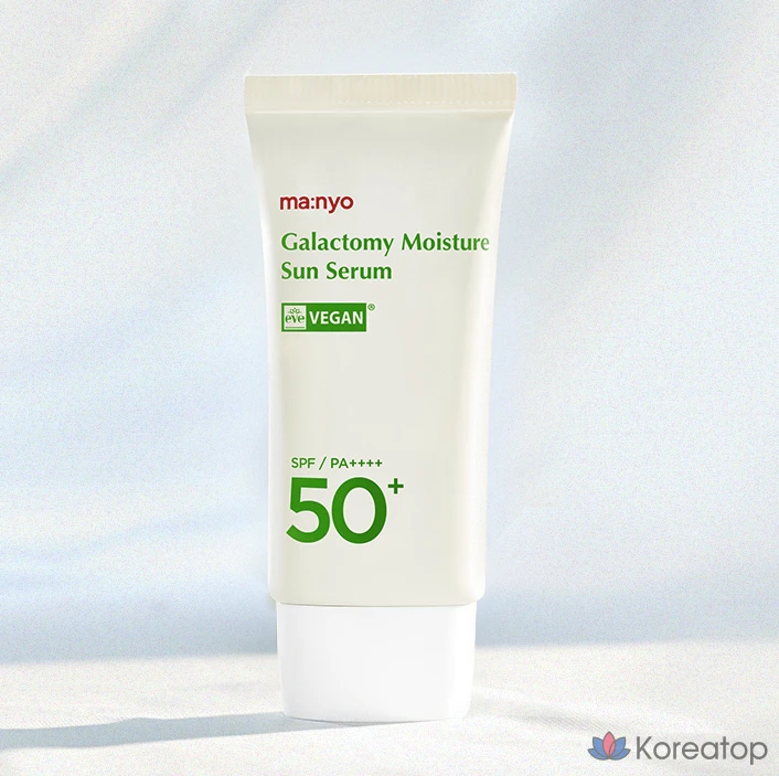 Солнцезащитный крем-сыворотка Manyo Factory Galactomy Moisture Sun Serum SPF50+ PA++++, 50 мл, 1 шт.