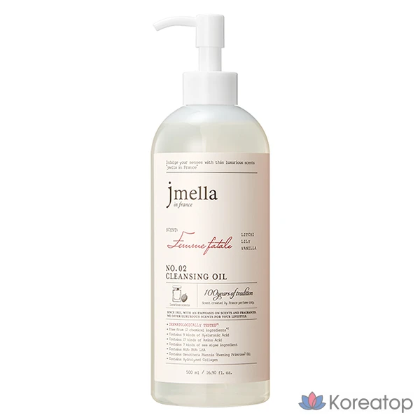Гидрофильное масло Jmella En France Femme Fatale Cleansing Oil, 500 мл, 1 шт.