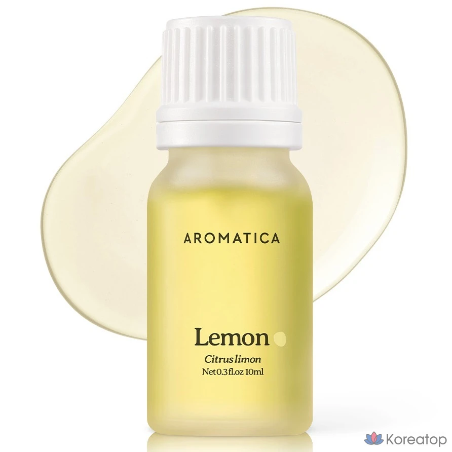 Эфирное масло Aromatica Lemon Essential Oil, 10 мл, 1 шт.