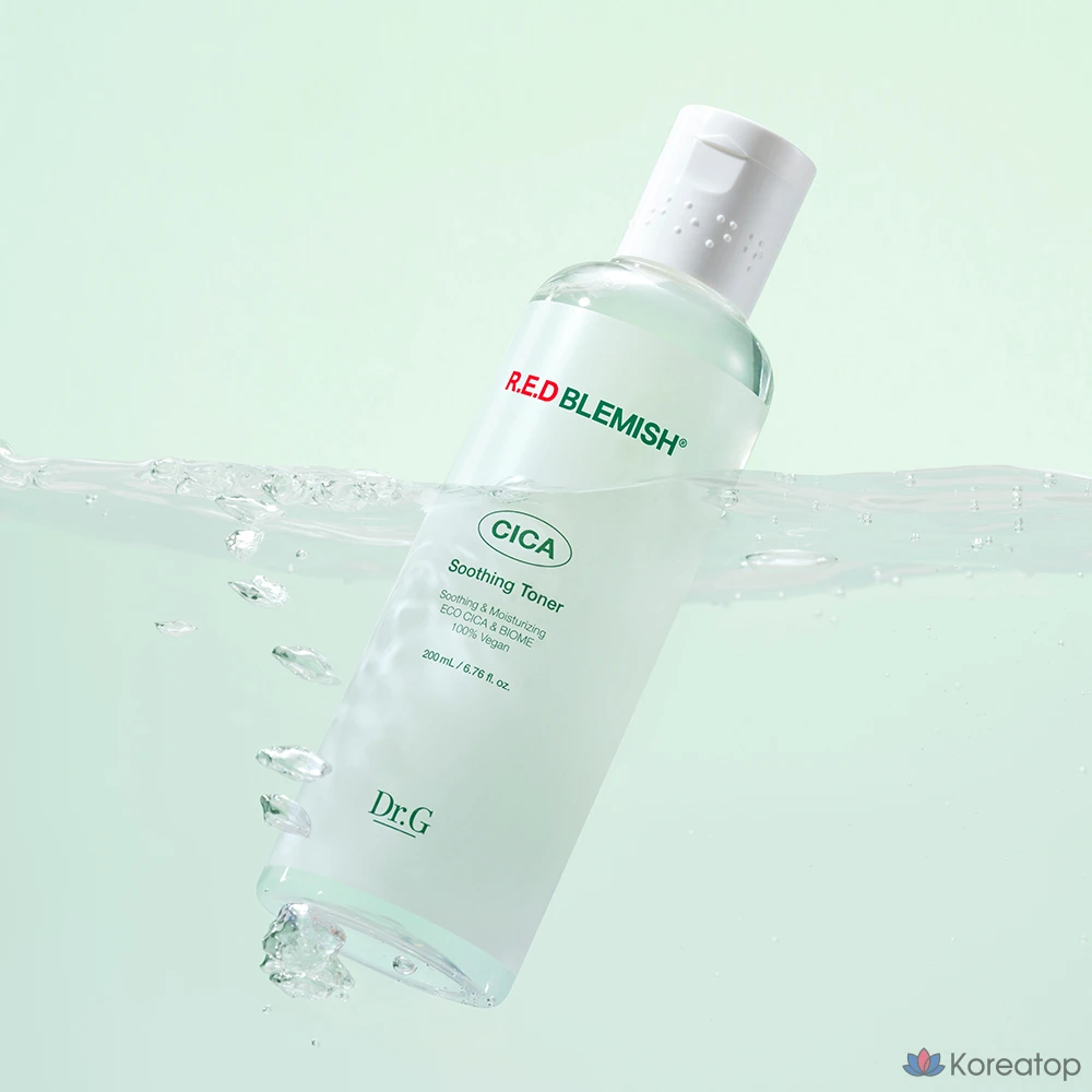 Тонер Dr. Ceuracle Red Blamish Cica Soothing Toner, 200 мл, 1 шт.