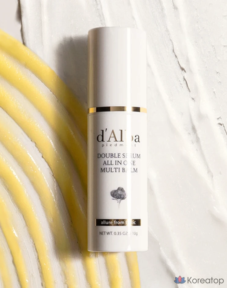 Бальзам для лица d'Alba Double Serum All-in-One Multi Balm, 10 г, 1 шт.