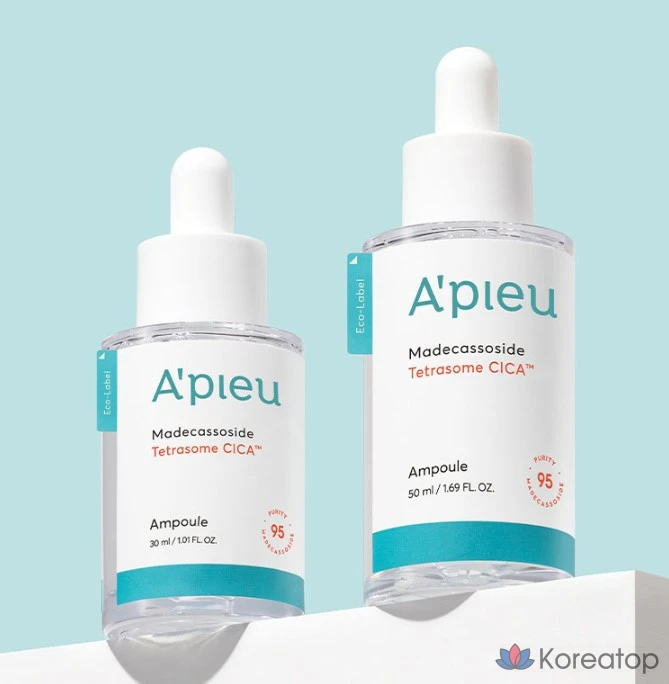 Ампульная сыворотка A'Pieu Madecassoside Tetra-Zone Cica Ampoule, 30 мл, 1 шт.
