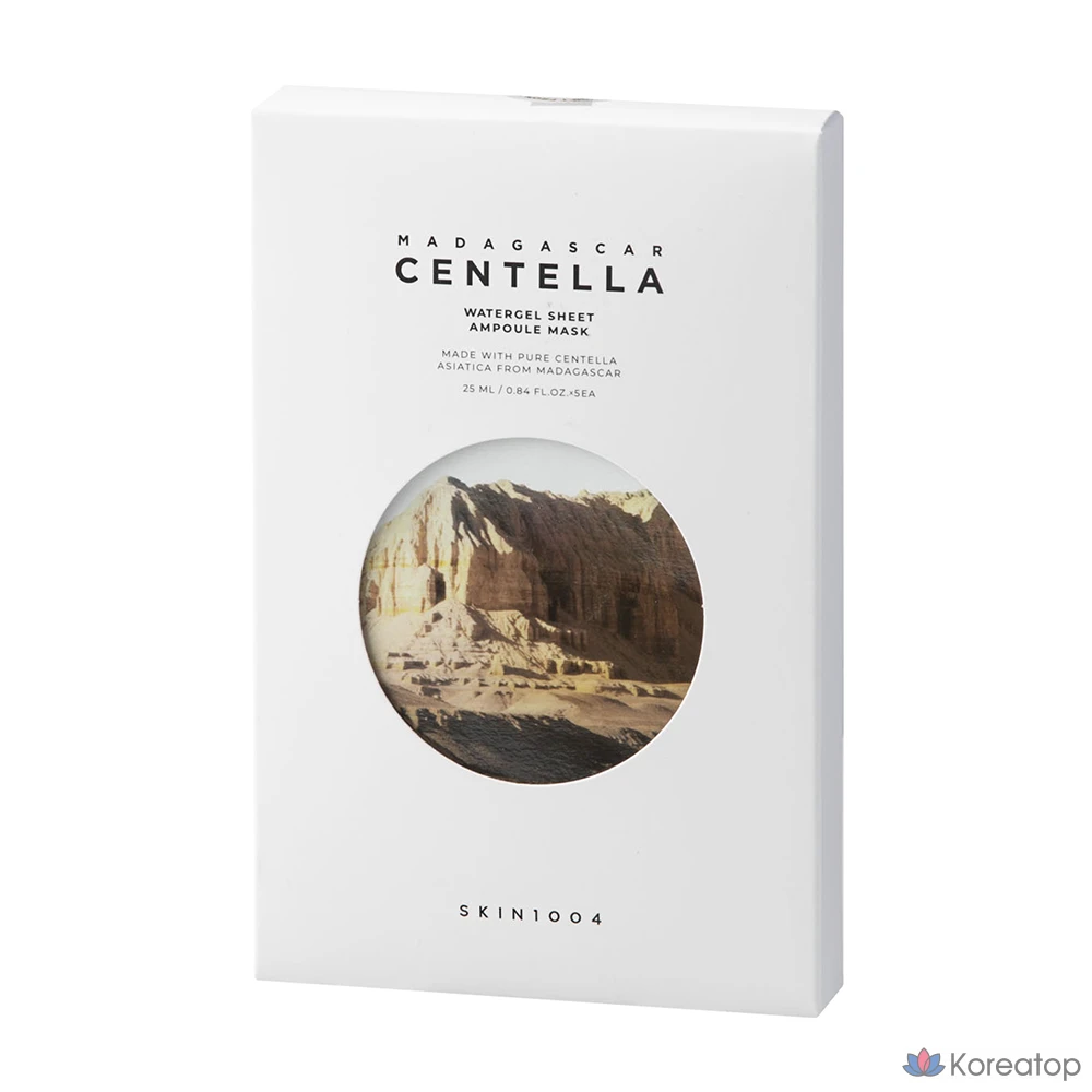 Тканевая маска для лица SKIN1004 Madagascar Centella Watergel Sheet Ampoule Mask, 1 шт.
