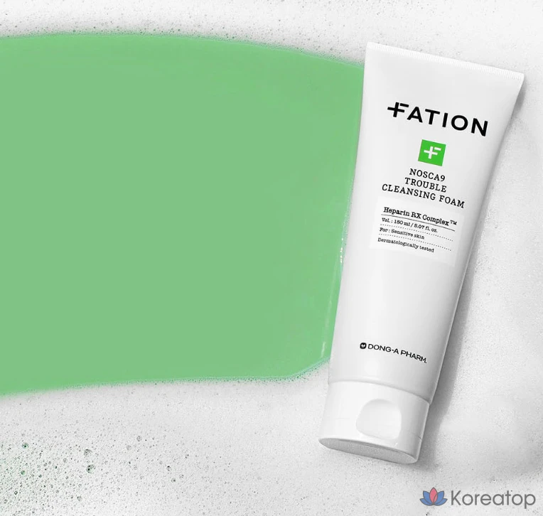 Очищающая пенка FATION No Scar Nine Trouble Cleansing Foam, 150 мл, 1 шт.