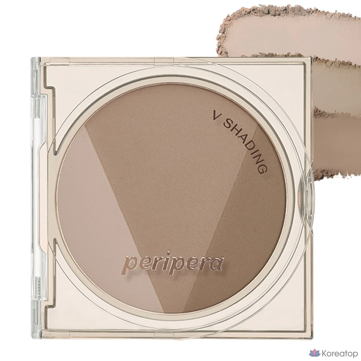 Палетка для контуринга Peripera V-Shading AD, оттенок 003 Grayish Cool, 1 шт.