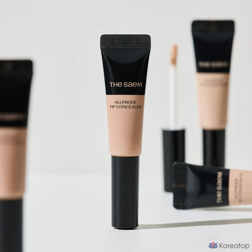 Консилер The Saem Cover Perfection All Proof Tip Concealer, оттенок 1.5 Natural Beige, 12 г, 1 шт.