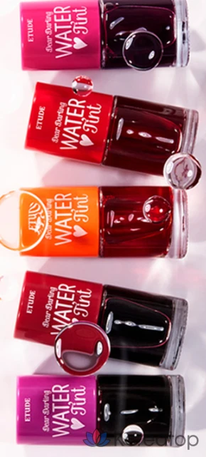 Тинт для губ Etude House Dear Darling Water Tint, оттенок Grape Ade, 1 шт., фото 3