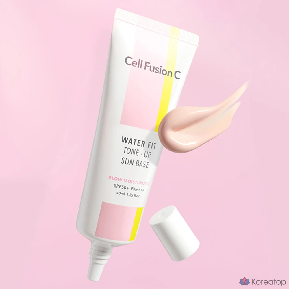 Солнцезащитный крем CELL FUSION C Water Fit Tone-Up Sun Base SPF50+ PA++++, 40 мл, 1 шт.
