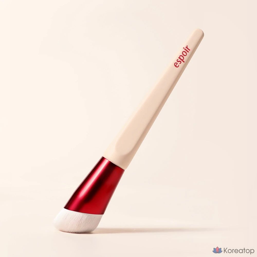 Кисть для макияжа Espoir Pore Blur Foundation Brush, белая, 1 шт.